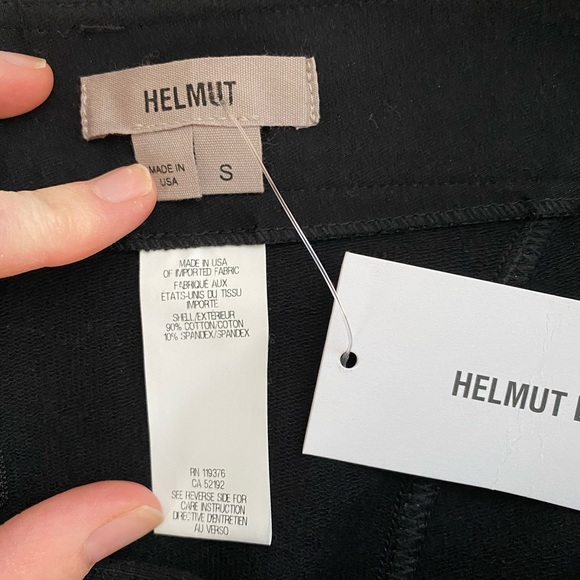 NWT classic black Helmut Lang mini skirt - Picture 4 of 6